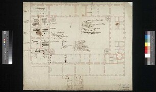 Grundriss des Erdgeschosses