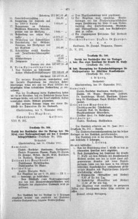 No. 21 (306-313) (309,31), 15. November 1911