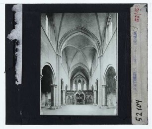 Naumburg (Saale), Dom : Innenansicht nach W