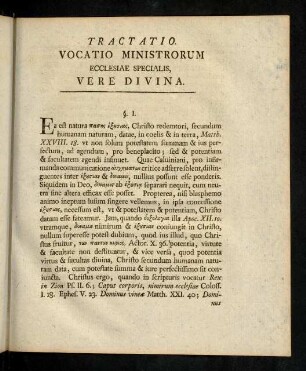 V-XVI, § I - VII
