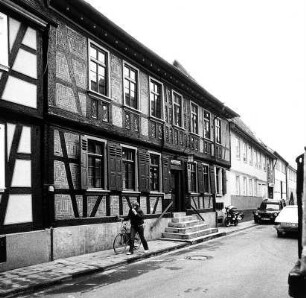 Fachwerkwohnhaus; Babenhausen, Schloßgasse 16