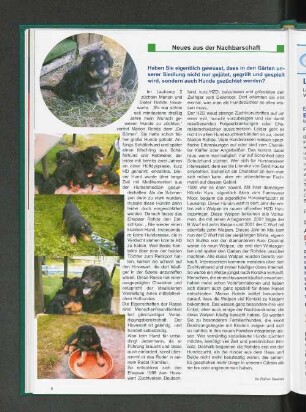 Neues aus der Nachbarschaft