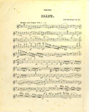 Sonate für Pianoforte und Violine : Nr. 2 e-Moll ; op. 105