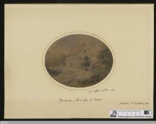 Pfarrhaus zu Sternenfels OA Maulbronn