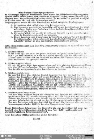 Müll-Sorten-Entsorgungs-System
