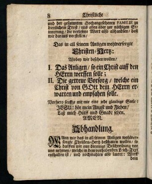 8-23, Abhandlung.