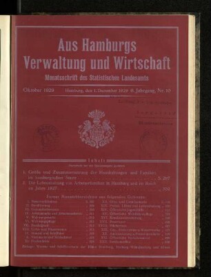 Nr. 10 : Oktober 1929