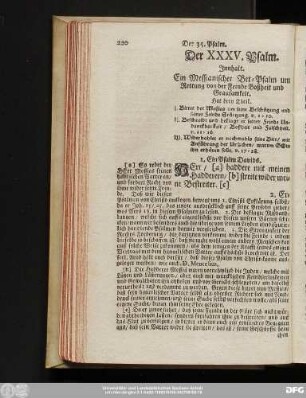 Der XXXV. Psalm.
