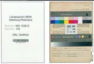 Entnazifizierung Gottfried Otto , geb. 04.01.1903 (Lehrer)