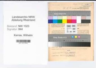 Entnazifizierung Wilhelm Karras , geb. 01.05.1895 (Sparkassenangest.)