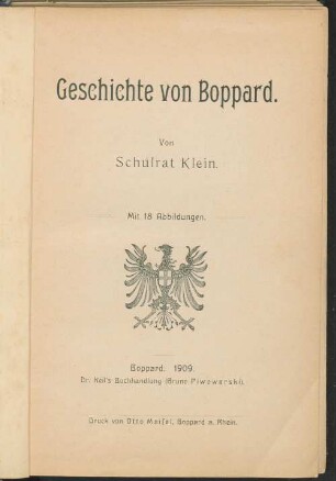 Geschichte von Boppard