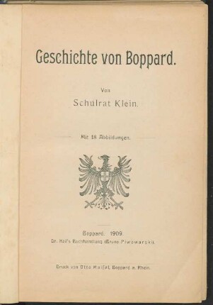 Geschichte von Boppard