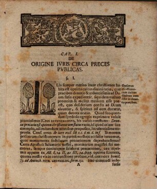 Dissertatio iuris ecclesiastici de iure precum publicarum, von öffentlichen Kirchen-Gebetern