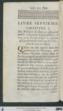 Livre Septieme.