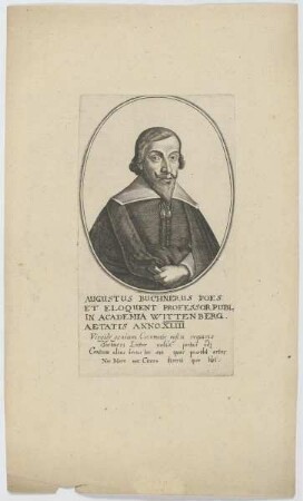 Bildnis des Augustus Buchnerus