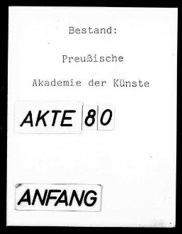 Protokolle der Sitzungen des Akademischen Senats sowie Abschriften der Schreiben des Akademischen Senats an das Kultusministerium 1832