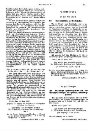 Unterrichtsfilm in Werkschulen : [Volksbildung] ; [Für das Reich] ; [Amtliche Erlasse] ; [Amtlicher Teil]