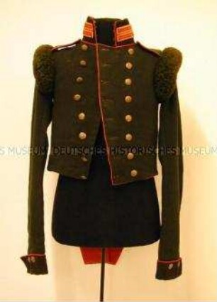 Uniformrock für Mannschaften der Jäger-Abteilung, Sachsen-Coburg und Gotha