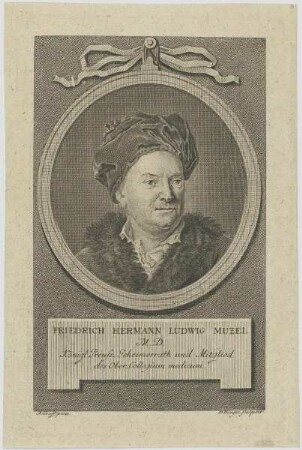 Bildnis des Friedrich Hermann Ludwig Muzel