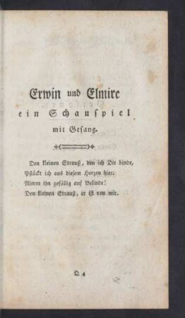Erwin und Elmire