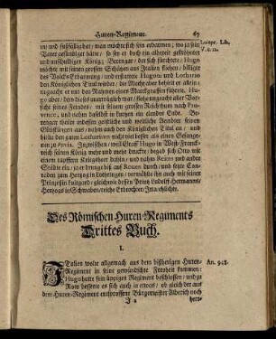 Des Römischen Huren-Regiments. Drittes Buch.