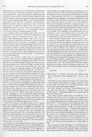 734-735 [Rezension] Neues Bibel-Lexikon ; Lfg. 6