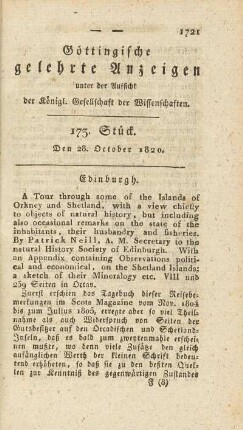 1820, 173: Stück