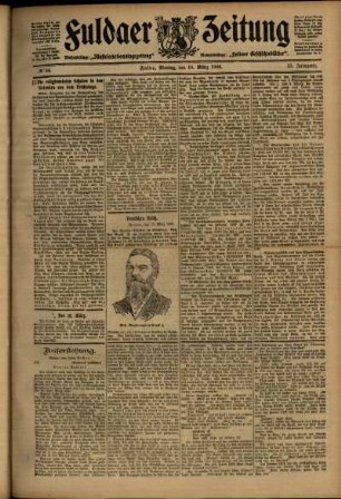 Ausgabe vom Montag, den 19. März 1906.