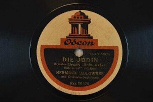 Die Jüdin : Arie des Eleazar: "Recha, als Gott dich einst" / (Halévy)