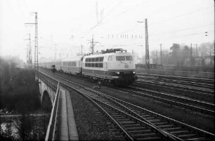 Freiburg: IC-Züge in Fahrt