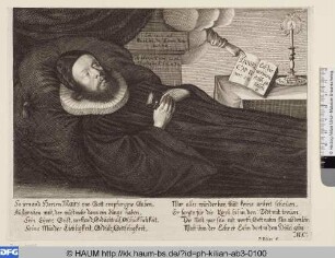 [Johann Mair im Tode]