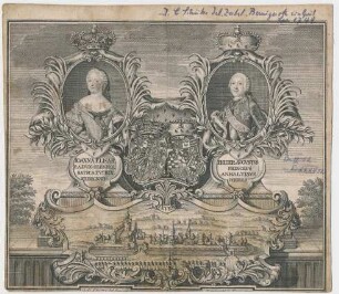 "Jeversches Gesangbuch" - Johanna Elisabeth von Schleswig-Holstein und Friedrich-August von Anhalt-Zerbst