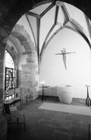Lörrach: Taufkapelle im Turm der evangelischen Stadtkirche