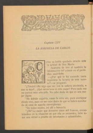 Capítulo LXIV - La sorpresa de Carlos