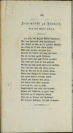 Jahrmarkt zu Hünfeld