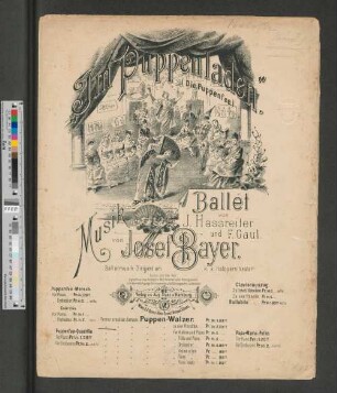 Im Puppenladen : (die Puppenfee) ; Ballet ; Puppen-Walzer