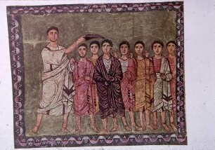 Dura Europos Synagoge Samuel salbt David