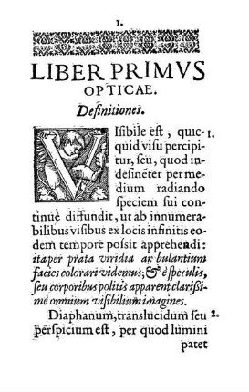 Liber Primvs Opticae