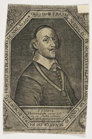 Bildnis des Erasmus Seidel