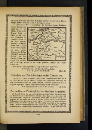 Beschießung von Dünkirchen durch deutsche Torpedoboote.