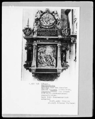 Epitaph des Kanzlers Daniel Zöllner (1544-1618)