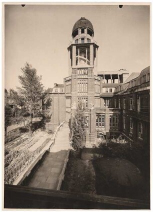 Sternwarte (Lohrmann-Observatorium der TU), Dresden Wiederaufbau: Ansicht vor Rekonstruktion