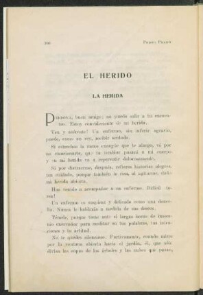 El herido