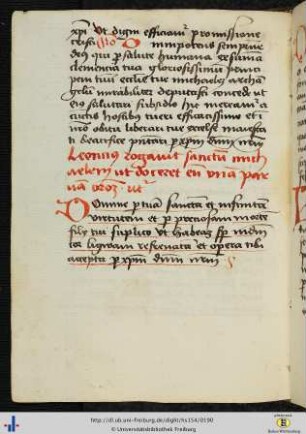 (93v) „Leoncius rogavit sanctum Michaelem ut doceret eum unam parvam oracionem ut probatur” ...