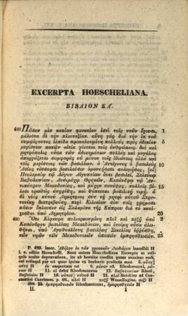 Diodori Bibliotheca historica. 2,2, Excerpta Hoeschelii, Photii, Valesii, Ursini. Fragmenta