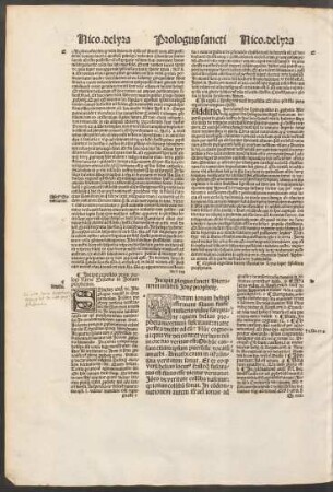 Incipit prologus sancti Hieronymi in librum Ionae prophetae.