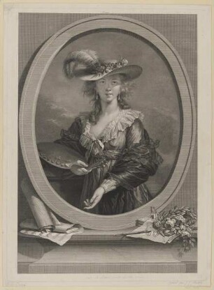 Bildnis der Vigée-Lebrun