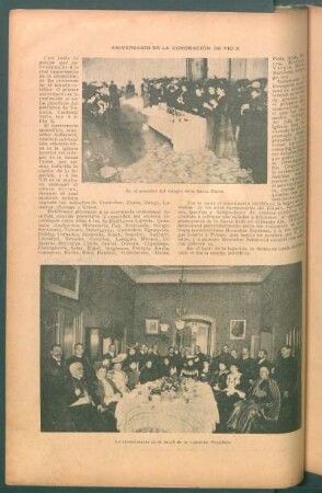 Aniversario de la coronación de Pio X