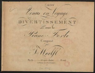 Venus en Voyage : Divertissement Pour le Piano-Forte ; Op. 59.