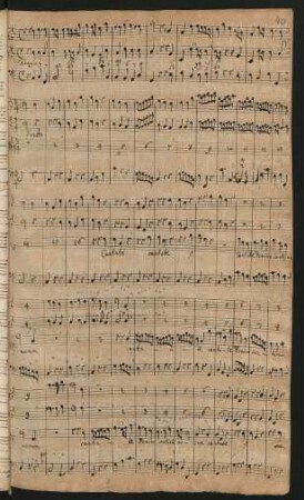 Cantate Domino canticum novum; S, vl (2), bc; C-Dur